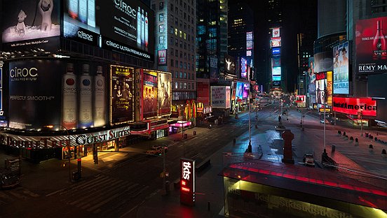 Time Square, 2011, 145cm x 218cm