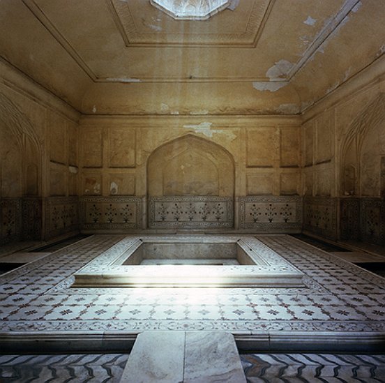 Richard Ross Bath Red Fort, Delhi, 1990