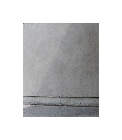Oliver Boberg -Schatten #1, (Hinterhofwand), 66 x 58 cm