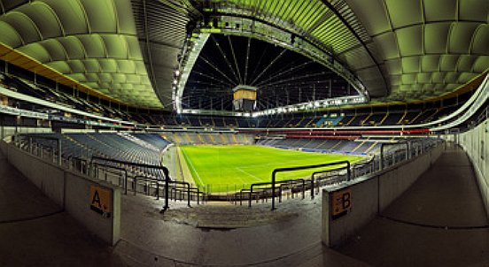 Stadium, 2011, 141cm x 256cm