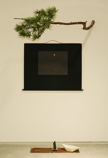 Tsuda Nao Passage of the Moon (1 ), 2008, Hanging scroll