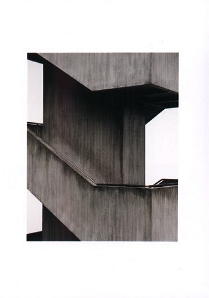 Oliver Boberg Aussentreppe - Exterior Stairs 1998, C-Print, 86 x 74 cm